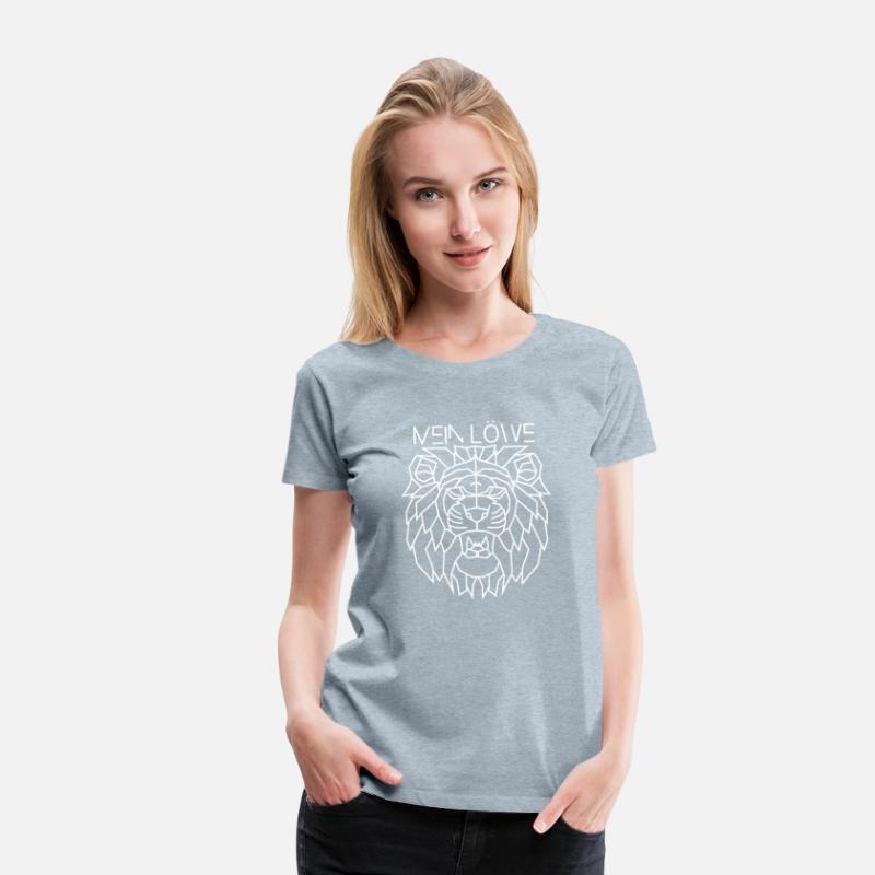 Lion animal geometric style