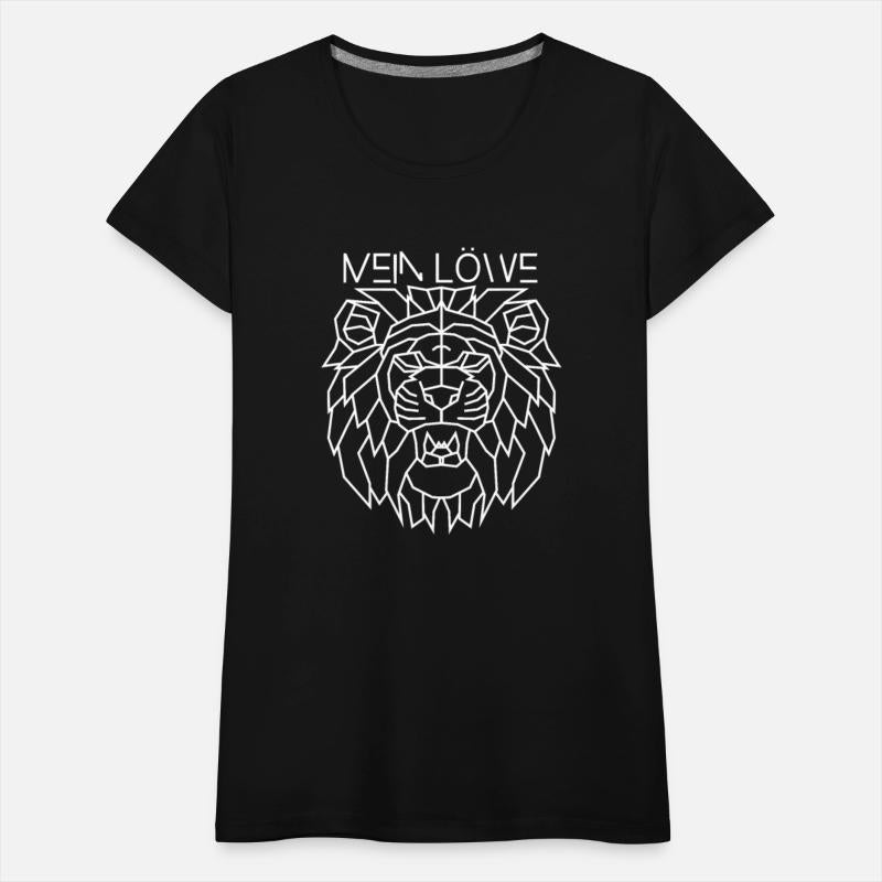 Lion animal geometric style