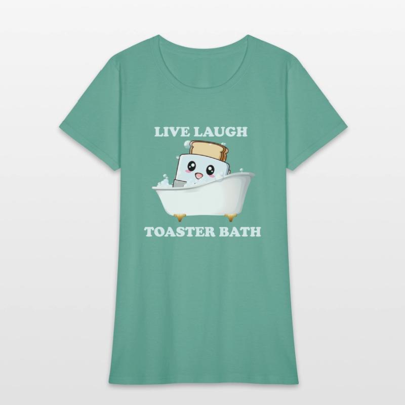 Live Laugh Toaster Bath Saying