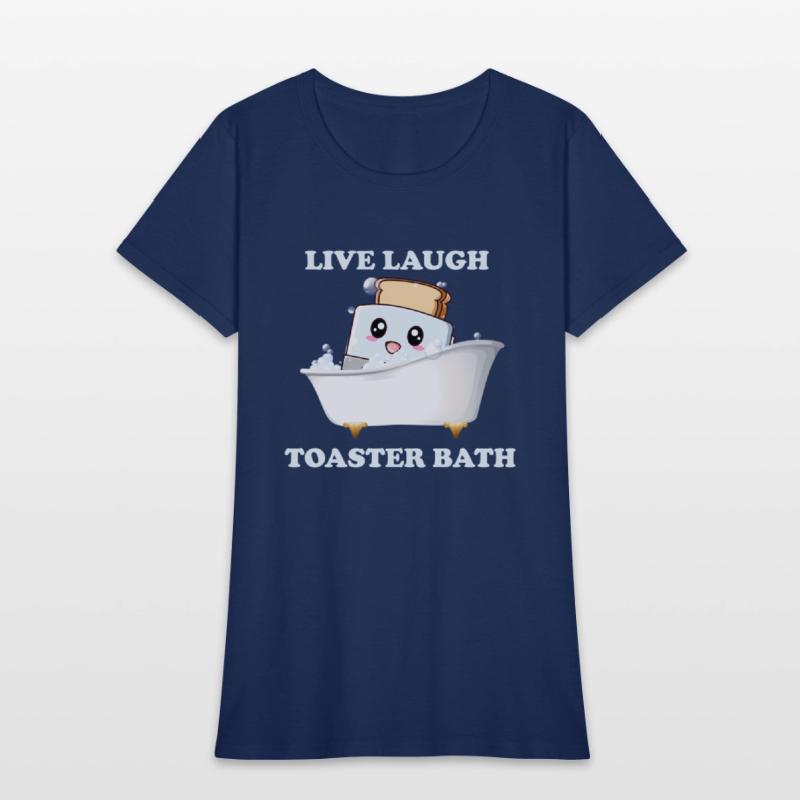 Live Laugh Toaster Bath Saying