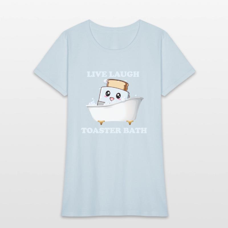 Live Laugh Toaster Bath Saying