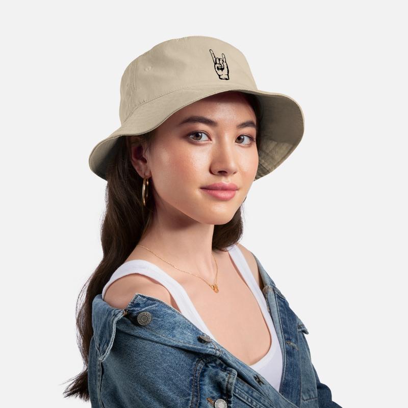 Logo heavy metal hand