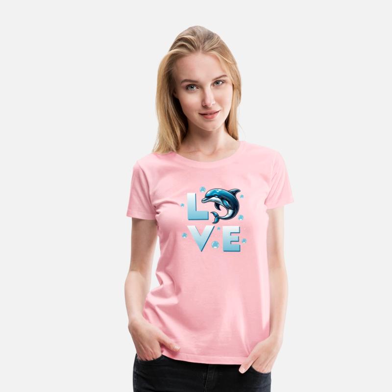 Love Beach Vacation Dolphin