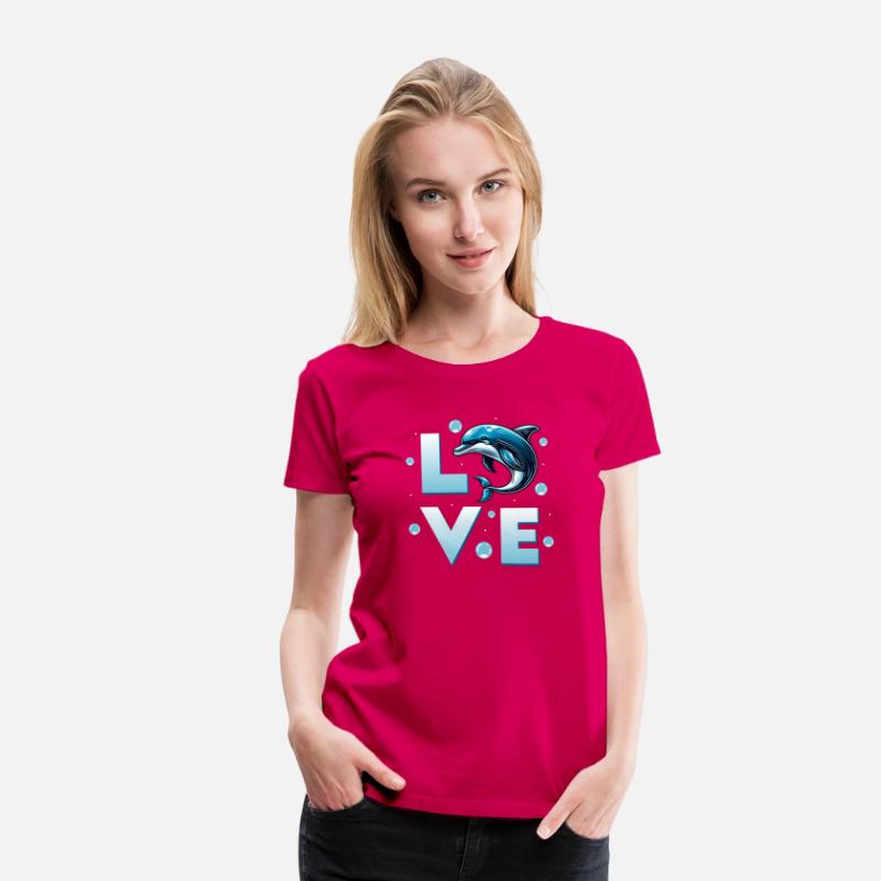 Love Beach Vacation Dolphin