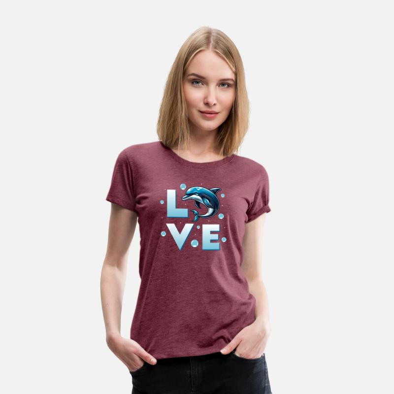 Love Beach Vacation Dolphin