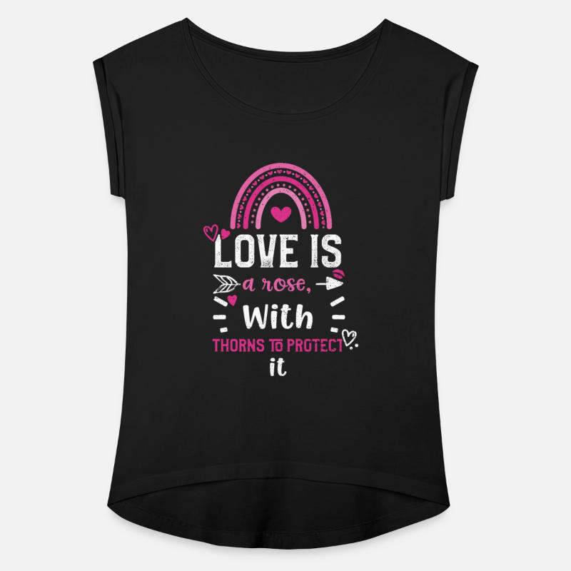 Love is a rose, with thorns to p...