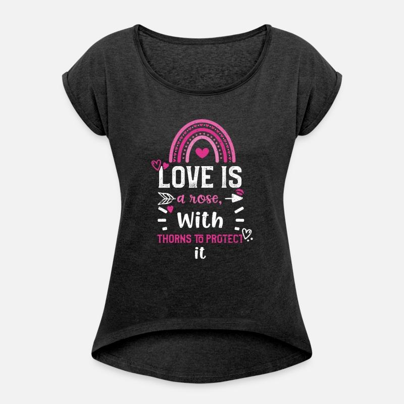 Love is a rose, with thorns to p...