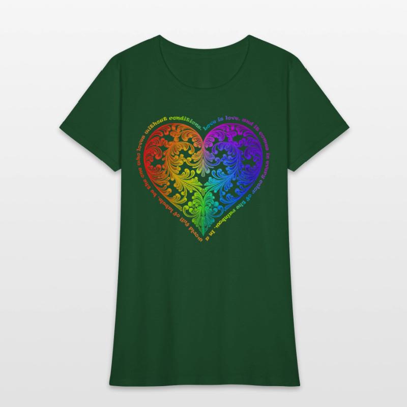 Love is love and it comes.. - Gradient Heart No.32