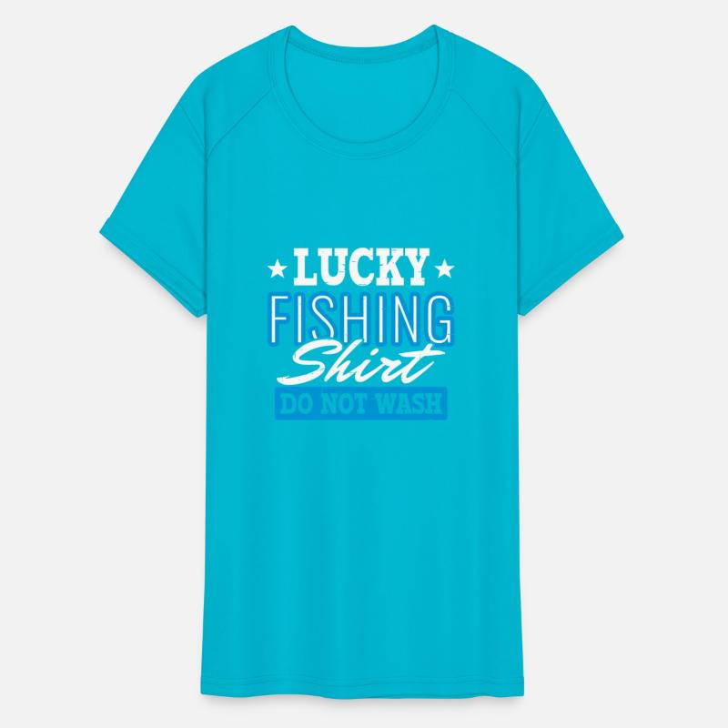 Lucky Fishing Shirt for Fish Hunter and Fisherman