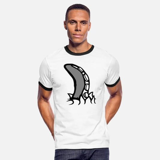 Many Tentacles octopus monster torn shirt alien