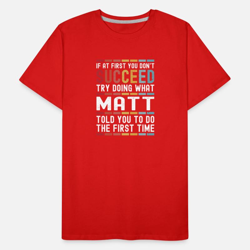 Matt Name Personalized Funny Birthday Christmas