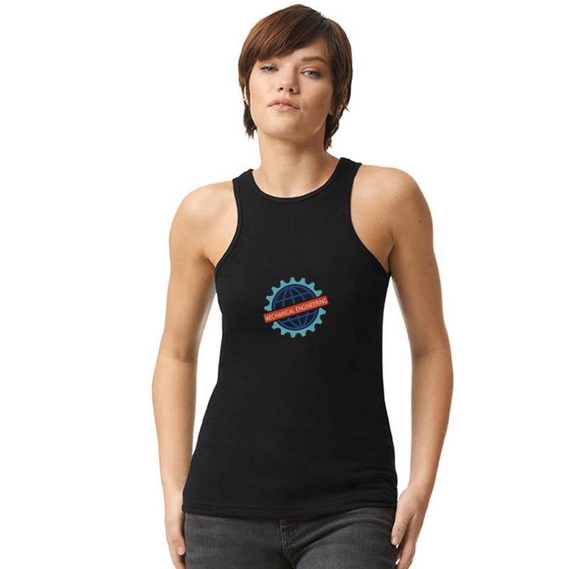 mechanical engineering mechanic text and logo