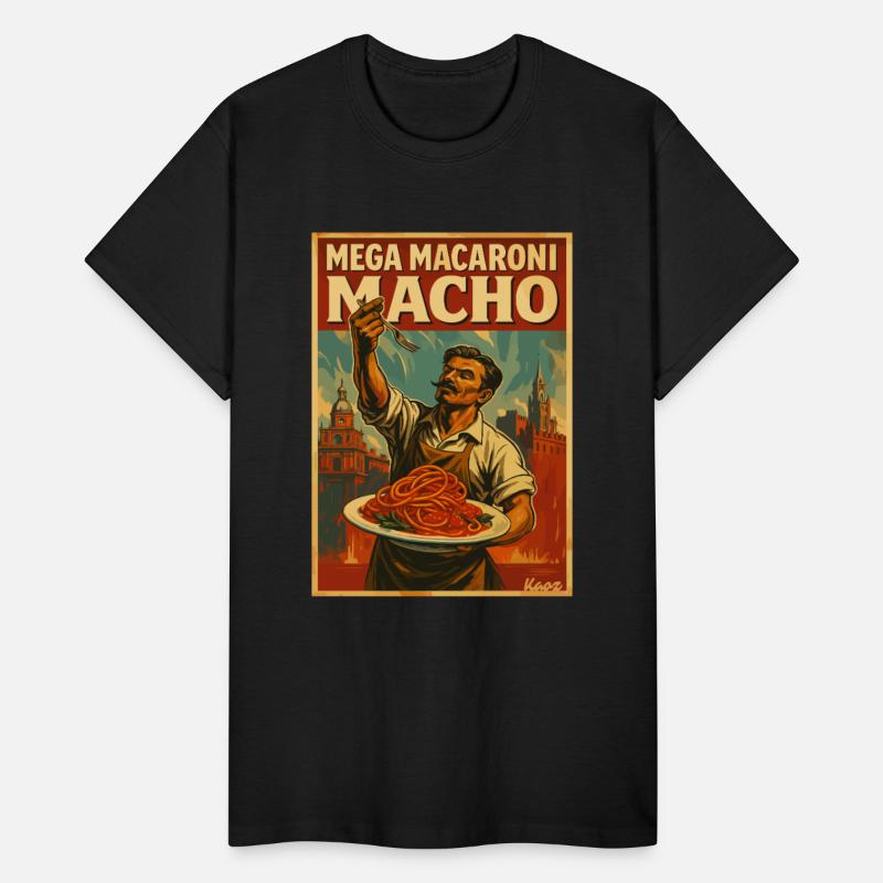 Mega Macaroni Macho – Pasta Power Pose