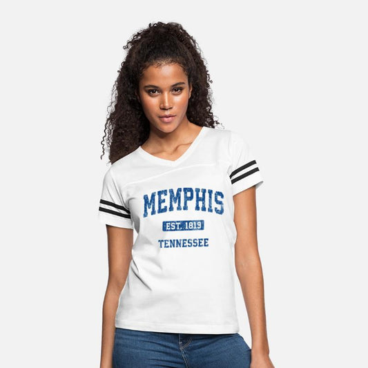 Memphis Tennessee Tn Vintage Athletic Sports Desig
