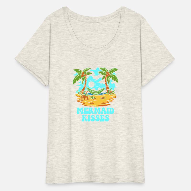 Mermaid Kisses Beach Swimming Ocean Swimmer