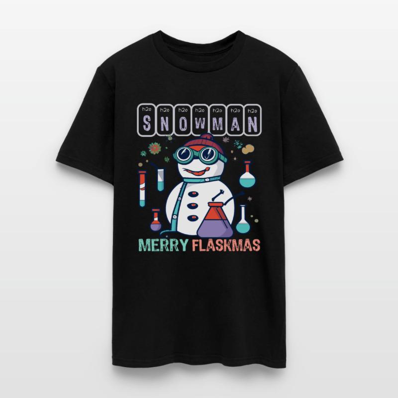 Merry Flaskmas - For Science Scientist Christmas