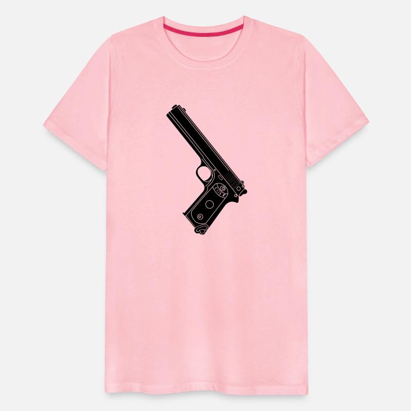 Military pistol 38 Colt shade picture