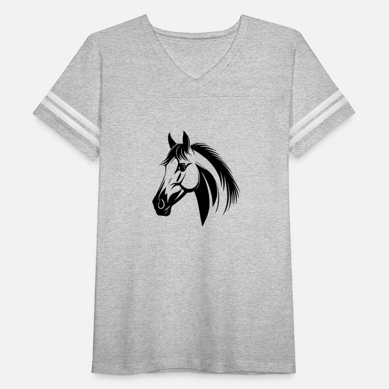 Minimalist Horse Head Silhouette