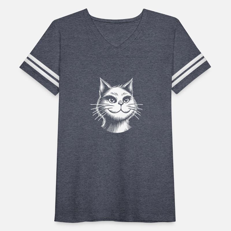 Mischievous Holiday Cat - Comic Style Art