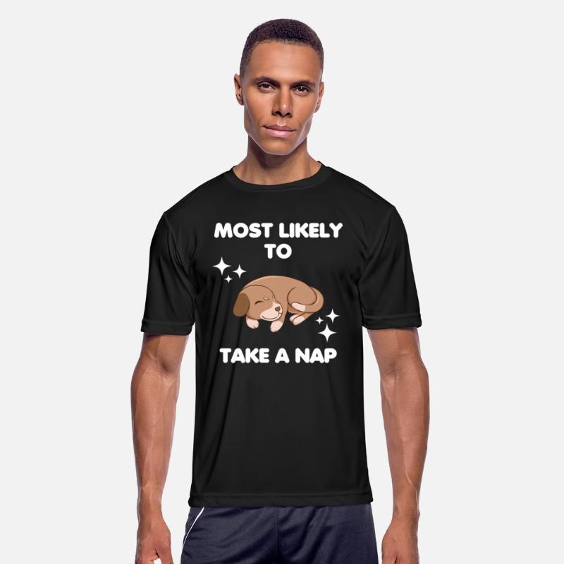 Most Likely To Take A Nap Sleeping Dog Design