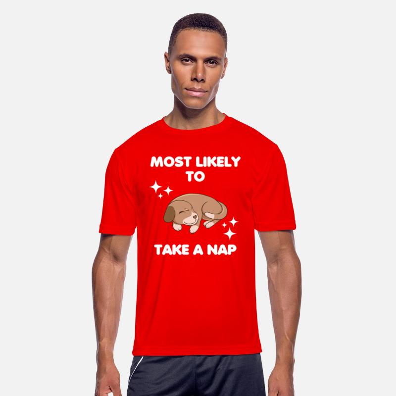 Most Likely To Take A Nap Sleeping Dog Design