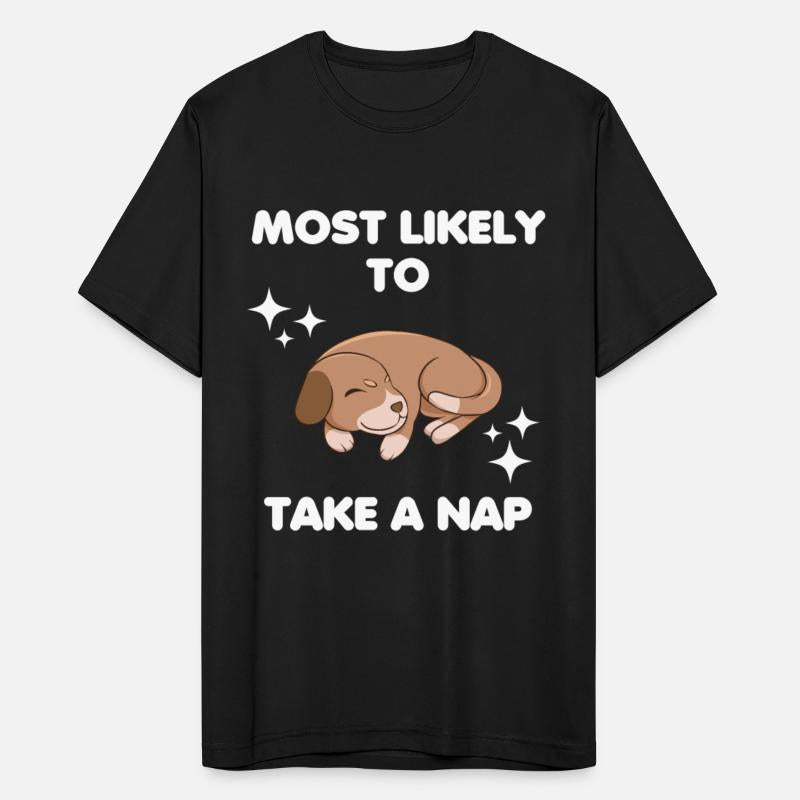 Most Likely To Take A Nap Sleeping Dog Design