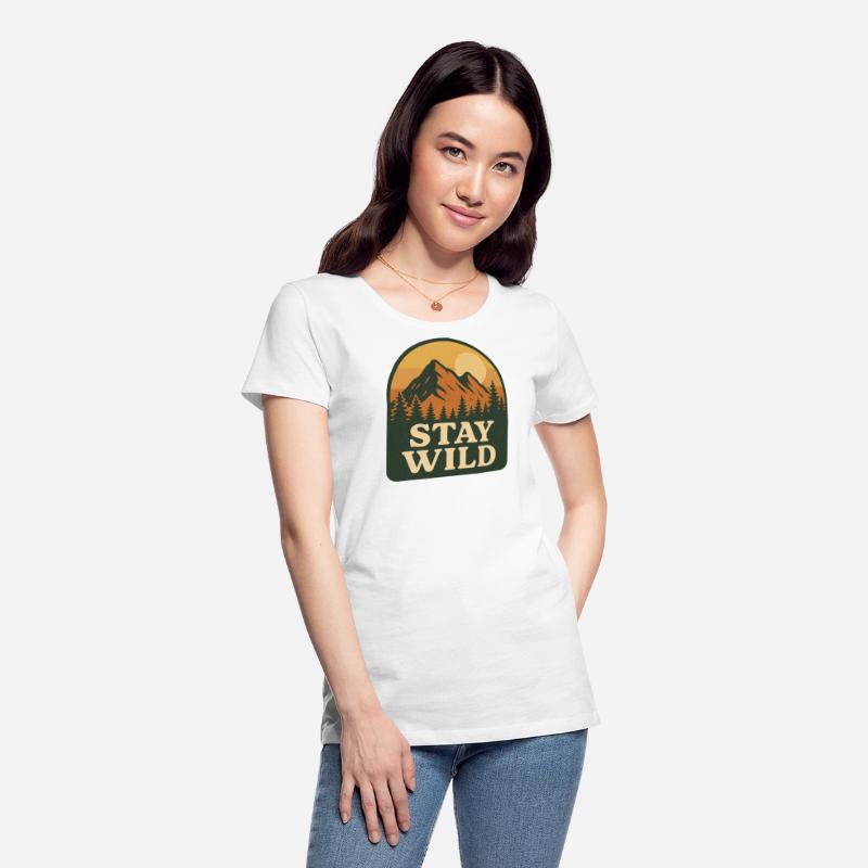 Mountain Sunset Stay Wild Design