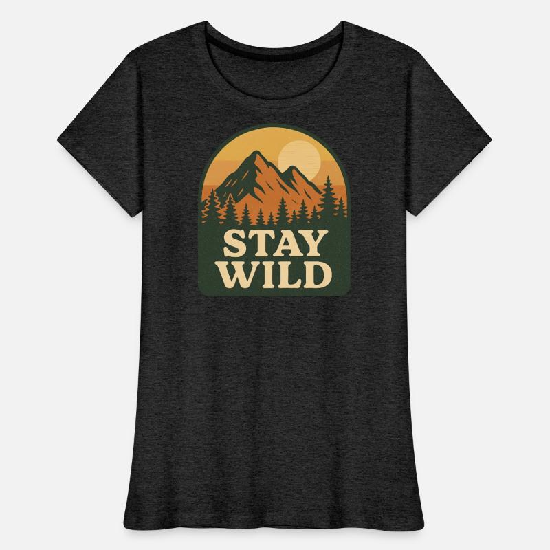 Mountain Sunset Stay Wild Design