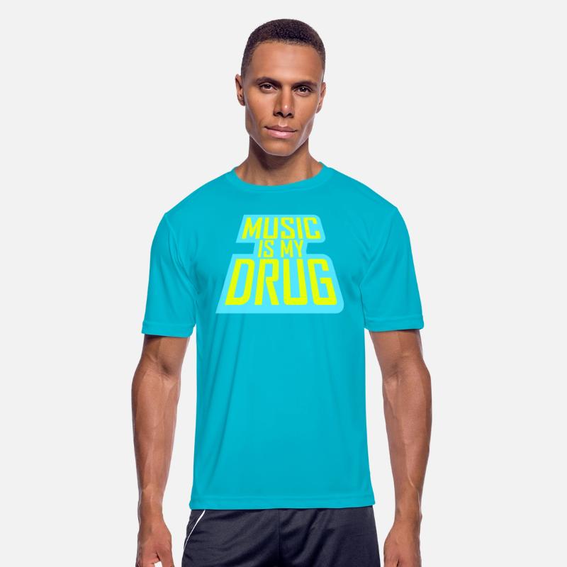 Music Is My Drug Medicine Healing Party Love Logo