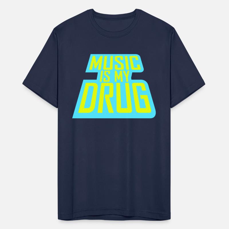 Music Is My Drug Medicine Healing Party Love Logo