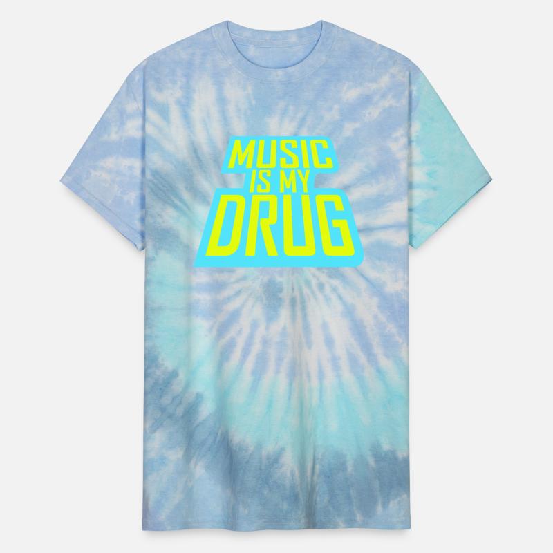 Music Is My Drug Medicine Healing Party Love Logo