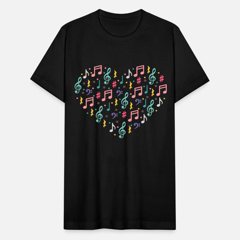 Musical Notes Valentine's Heart Decor Musician