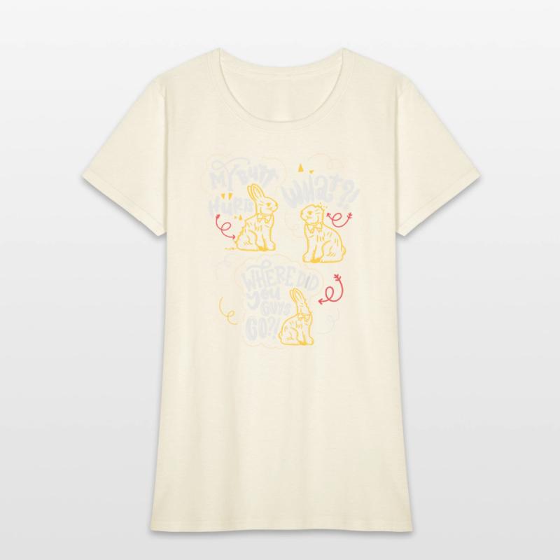 My Butt Hurts Chocolate Easter Bunny What Deaf