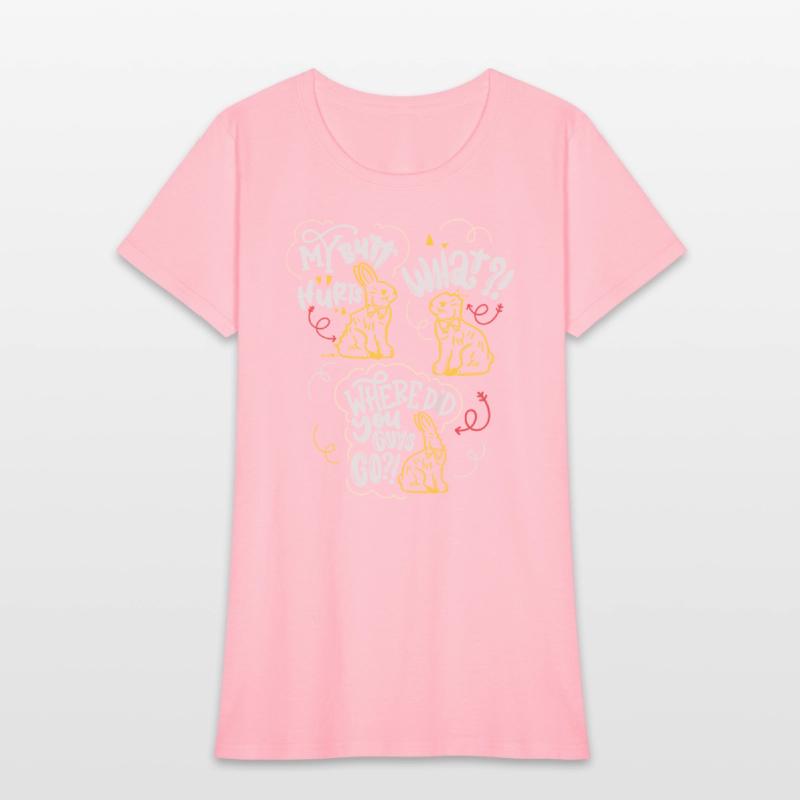 My Butt Hurts Chocolate Easter Bunny What Deaf