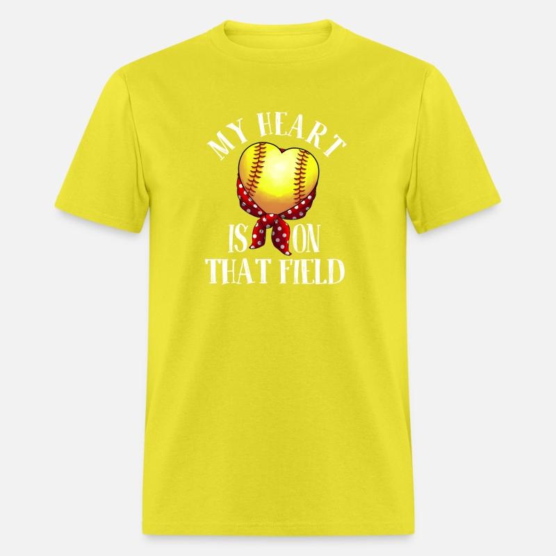 My Heart Is On That Field Mom Softball