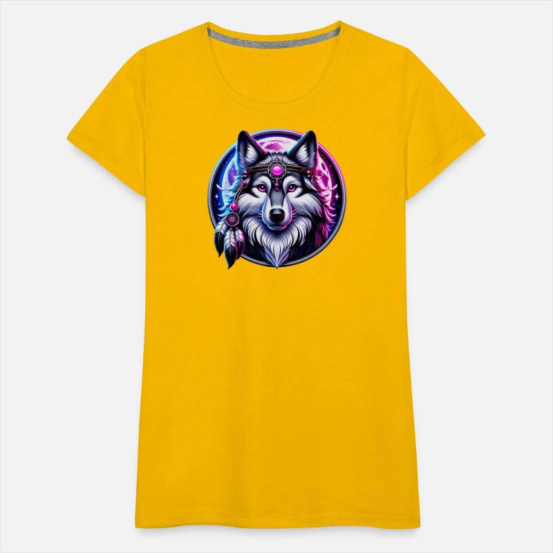 Mystic Wolf with Dreamcatcher Aura