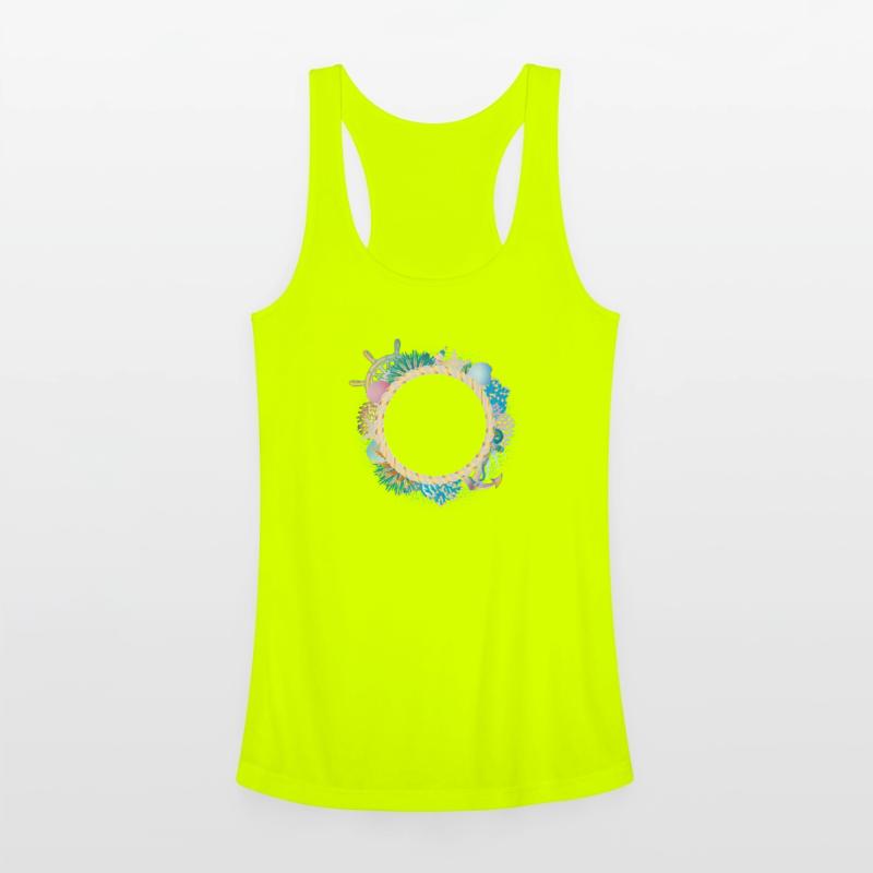 Nautical Rope Frame – with Corals & Shells