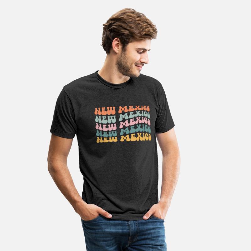 New Mexico State New Mexican Pride Groovy Retro