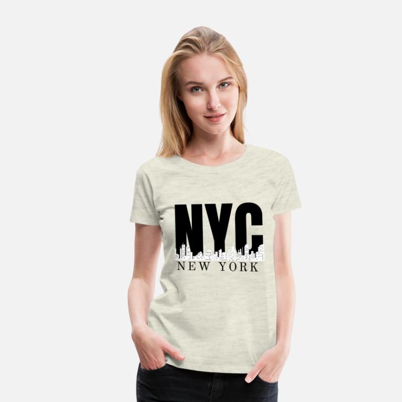 New York City Skyline Retro Style Urban