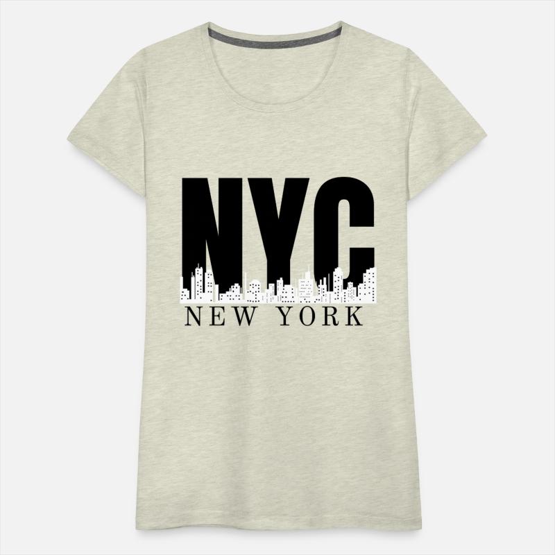 New York City Skyline Retro Style Urban
