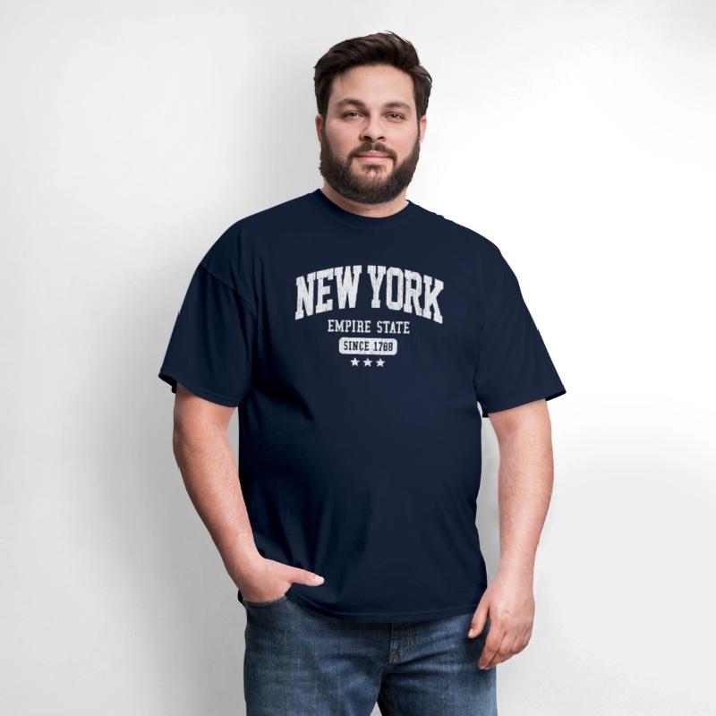 New York Empire State Nyc Weathered Dark