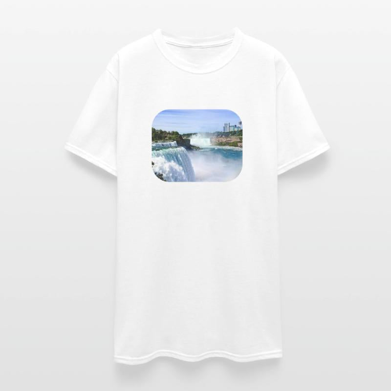 Niagara Falls NY - View of Niagara Falls From the