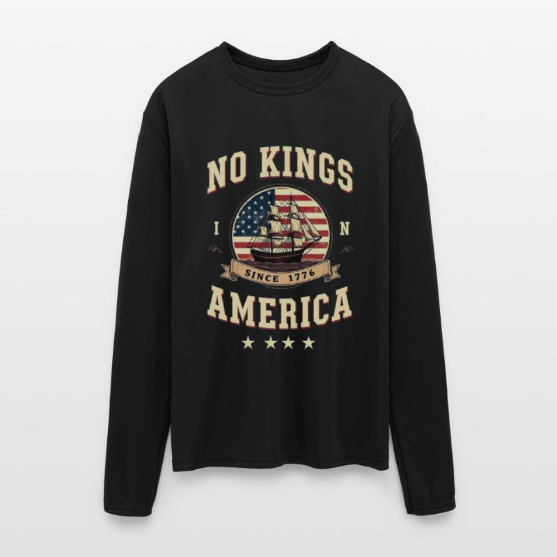 No Kings Since 1776 – Patriotic Ship Design