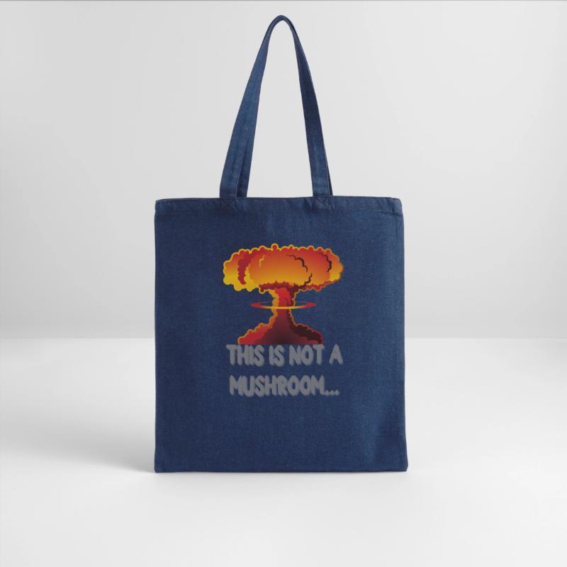 Not Mushroom Cloud Warning Power Atomic Impact Tee