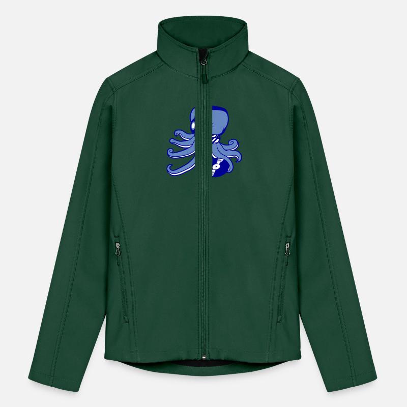 Octopus DJ Kraken Squid Mixer Cool Music Party Fun