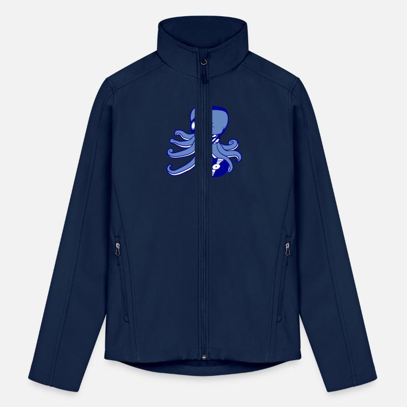 Octopus DJ Kraken Squid Mixer Cool Music Party Fun