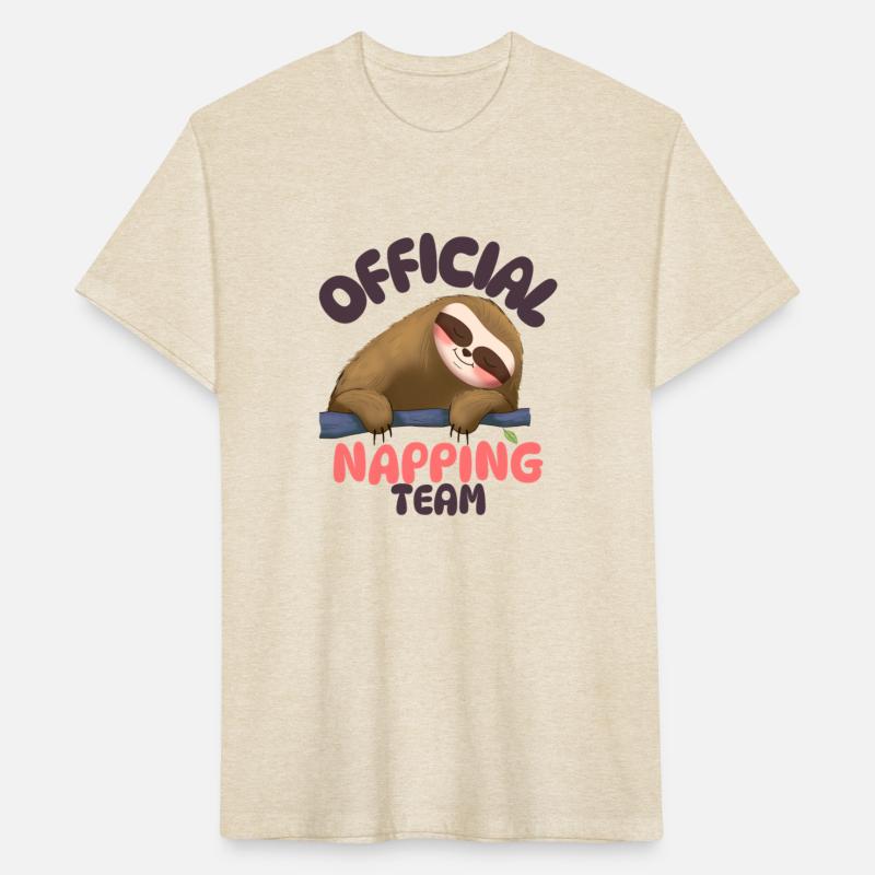 Office Napping Team T-Shirt – Funny Work Tee for L