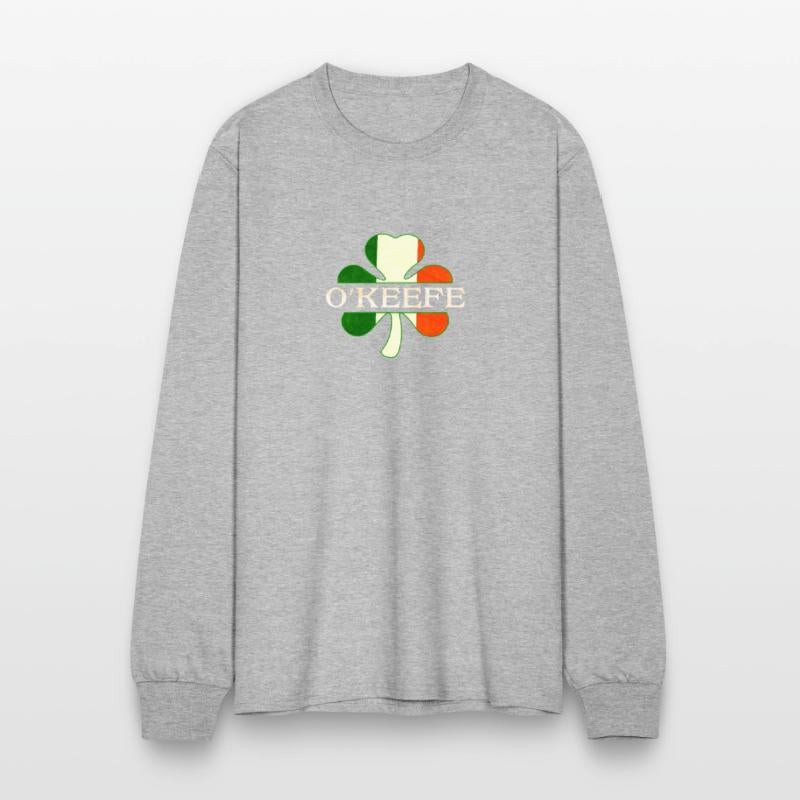 O'keefe Irish Surname Ireland Flag Shamrock