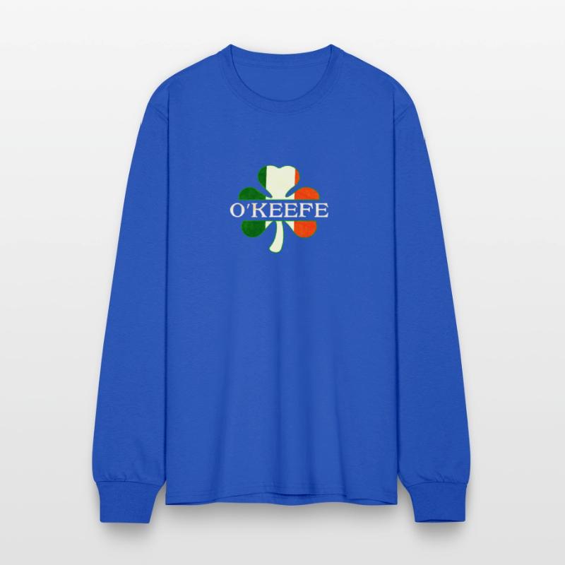 O'keefe Irish Surname Ireland Flag Shamrock