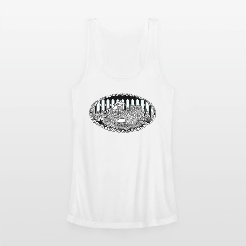 Old Fashioned Barnyard Hen